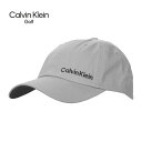Calvin Klein CK Golf カルバンクライン ゴルフ キャップ 帽子 シルバーグレー