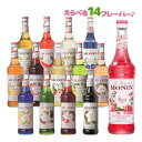 モナン シロップ 700ml MONIN ノンアルコール 業務用 オリジナルドリンク フレーバーシロップ 紅茶 ラテ カクテル 製菓材料