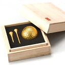 ゴルフ ギフト 金箔ゴルフボール&ティー シングル セット 桐箱入り 還暦祝い 男性 プレゼント 退職祝い ゴルフコンペ 景品 女性 おしゃれ 金沢金箔の箔一