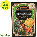 10種類の野菜を練り込み素材の味を生かした味わい深いクラッカー。食物繊維豊富で健康志向な商品となっております。そのままは食べるのはもちろん、クリームチーズやディップソースをつけたり、お好みの食材を乗せてカナッペにしても美味しくお召し上がりいただけます。商品名前田製菓 10種類の野菜クラッカー名称クラッカー内容量30枚入(5枚×6袋入)×2袋セット原材料名小麦粉、植物油脂、ショートニング乾燥野菜（たまねぎ・赤ピーマン・パセリ・ごぼう・かぼちゃ・モロヘイヤ・トマト・ほうれん草・にんじん）難消化性デキストリン、砂糖、食塩、イースト乾燥マッシュポテト、ぶどう糖、膨脹剤賞味期限商品ラベルに表記保存方法直射日光・高温多湿を避け、冷暗所で保存原産国名最終加工地：日本メーカー・輸入者前田製菓株式会社〒590-0822　大阪府堺市堺区協和町5丁480番地TEL：072-241-3067区分日本製・食品広告文責Cheeky株式会社（TEL:0358307901）※必ずお読みください※※現在庫の期限については、当店までお問い合わせをお願いいたします。※「原産国」表記について規定に基づき、「原産国名」は「最終加工が行われた国」を記載しております。「原料の原産地」とは異なりますので、予めご了承の程よろしくお願い致します。※妊娠中・授乳中・処方された薬を服用している方や、特定原材料・特定原材料に準ずるもの等のアレルギーをお持ちの方は、かかりつけのお医者様にご相談の上、ご購入・お召し上がりください。また、アレルギーに関しては個人差がありますので、特定原材料・特定原材料に準ずるもの等の食物アレルギーをお持ちではない方でも、お体に合わないなと感じられた場合はすぐにご使用をやめ、お医者様にご相談下さいますよう、よろしくお願い致します。【検索用】 持ち歩き