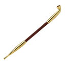 キセル 丸福ギセル 金 大 #50931 タバコ 喫煙具 パイプ用品 レトロ お洒落 趣味 たしなみ 大人用 柘製作所 ツゲ Tsuge