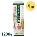 楽天オンラインショップ MoFu天然甘味料 てんてきの糖 1200g×4本セット 紙パック はちみつ入り 調味料 やまと蜂蜜 砂糖代用 ジャビー