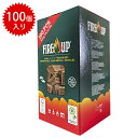 ファイヤーアップ 100キューブ バケット 薪ストーブ アウトドア キャンプ バーベキュー BBQ ファイアーアップ Fire up レジャー