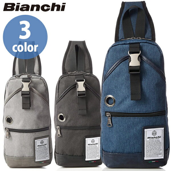 Bianchi ビアンキ ボディバッグ メンズ ミニワンショルダーバッグ 全3色 レディース 旅行 おしゃれ かっこいい ギフト 誕生日 斜め掛け 肩掛け NBTC01C