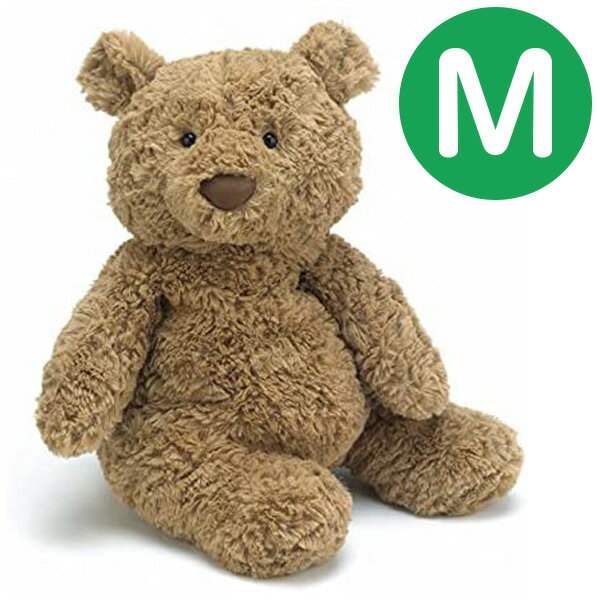 ジェリーキャット くま ぬいぐるみ テディベア Jellycat Mサイズ Bartholomew Bear 28cm おもちゃ 子供 出産祝い 赤ちゃん 男の子 女の子 プレゼント 1歳のサムネイル