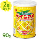 パインアメ缶 90g×2個セット 缶入り 缶詰 飴 あめ キャンディー お菓子 駄菓子 スイーツ おやつ 子供 大人 業務用 お徳用 家庭用 長期保存