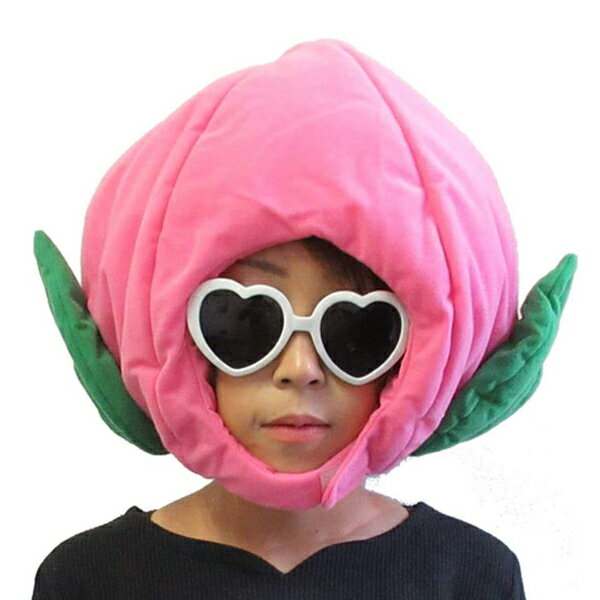 コスプレ衣装 Patymo とれたてピーチ キャップ ハット 仮装 小道具 ダンス かぶりもの なりきり パーティーグッズ ユニエンタープライズのサムネイル