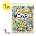 【スーパーSALEで使える!500円OFFクーポン配布中!】のど飴 川口製菓 ミニのど飴 1kg フルーツ あめ キャンディ 飴 飴玉 小粒 業務用 お菓子 大...