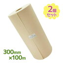 キッチンペーパー ミートロール 300mm×100m 2個セット 生肉 冷凍肉 食肉熟成保存 紙 業務用 精肉 調理場 料理人