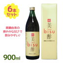 お酢 健康 飲料 奄美もろみ酢純美酢 900ml 6個セット クエン酸 アミノ酸 黒糖 体質改善 飲み物 美味しい 奄美 もろみ酢