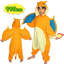 【マラソン限定クーポンで500円OFF!】着ぐるみ 子供用 リザードン フリース 110cm ポケモン ポケットモンスター SAZAC サザック TMY-224F ハロウィン コスプレ