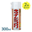 【スーパーSALEで使える!500円OFFクーポン配布中!】キクイムシコロリ ヒラタキクイムシ駆除用スプレー 300ml 2個セット 木材防腐 木材害虫予防