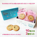 ちいかわ ほめられリボンクッキー 10枚入 2個セット クッキー缶 プリントクッキー 10枚缶入 個包装 グッズ
