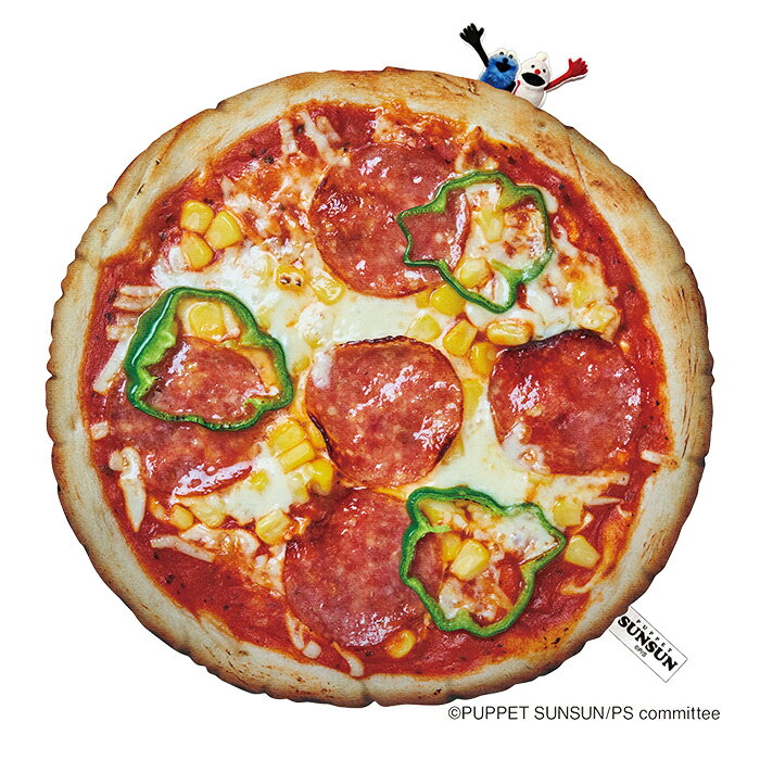 ハート パペットスンスン ピザクッションポーチ 2025年 サイダーラムネ1袋入り