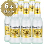 フィーバーツリー プレミアム トニックウォーター 200ml×6本セット カクテル素材 お酒の割り材 業務用 ノンアルコール ノンアルコール