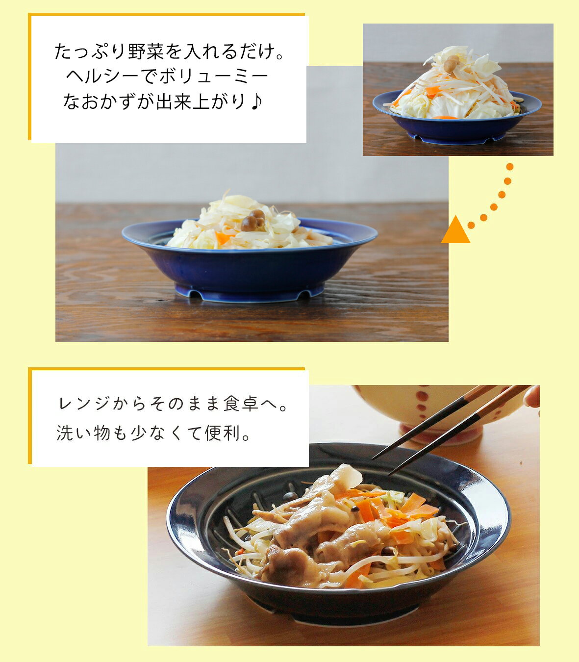 波佐見焼 Steam Cook 電子レンジ 時短 調理器 蒸し器 蒸し 野菜 蒸し野菜 温野菜 ヘルシー 皿 丼 食洗機 レンジ 日本製 | 食器 皿 陶器 陶磁器 ギフト プレゼント 結婚祝い 一人暮らし お祝い 軽い 重なる スタッキング おしゃれ オシャレ かわいい 有田焼 cheer-house-10000183 Cheer house(チアハウス) サンプル画像3