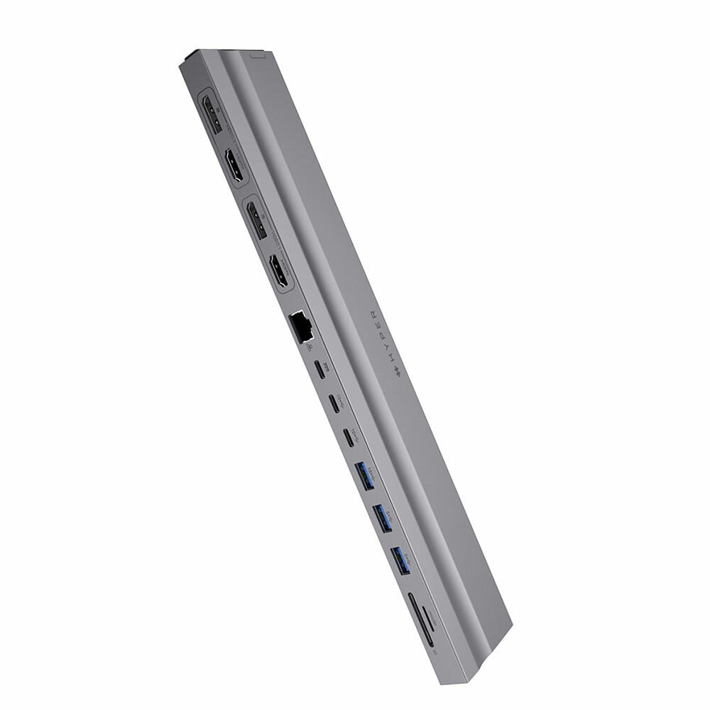 HyperDrive Ρȥѥ  ɥå󥰥ơ ޥ 4K ǥץ쥤 ɥå for MacBook Pro 201...
