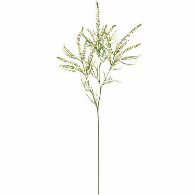 【送料無料】光触媒 造花 アートフラワー インテリアグリーン観葉植物 フェイクグリーン消臭 抗菌【フィールドベロニカ ホワイト】長さ80cm