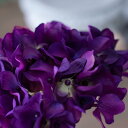 造花 アジサイ パープル 造花 インテリア アンティーク風雑貨 造花 パーツ フェイクグリーン 花房12×長さ23cm