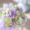 造花 アジサイ ラベンダーグリーン 造花 インテリア アンティーク風雑貨 造花 パーツ フェイクグリーン 花房12×長さ23cm