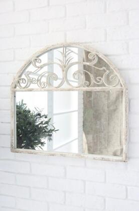 【法人様送料無料・個人様送料お見積】ブロカント ミラー 鏡 アンティーク雑貨【コベントガーデン ブランデコ・ワイドミラー】 巾61.5×奥行3×高さ57cm