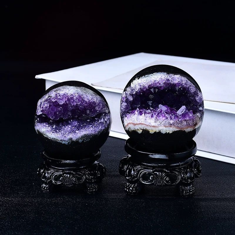アメジスト 丸玉 アメジスト 風水 縁起物 丸玉 パワーストーン 天然石 原...