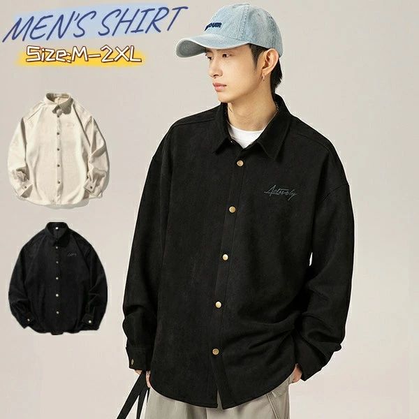 【送料無料】シャツ メンズ カジュアルシャツ メンズ ゆったり ミリタリーシャツ 開襟 おしゃれ トップ..