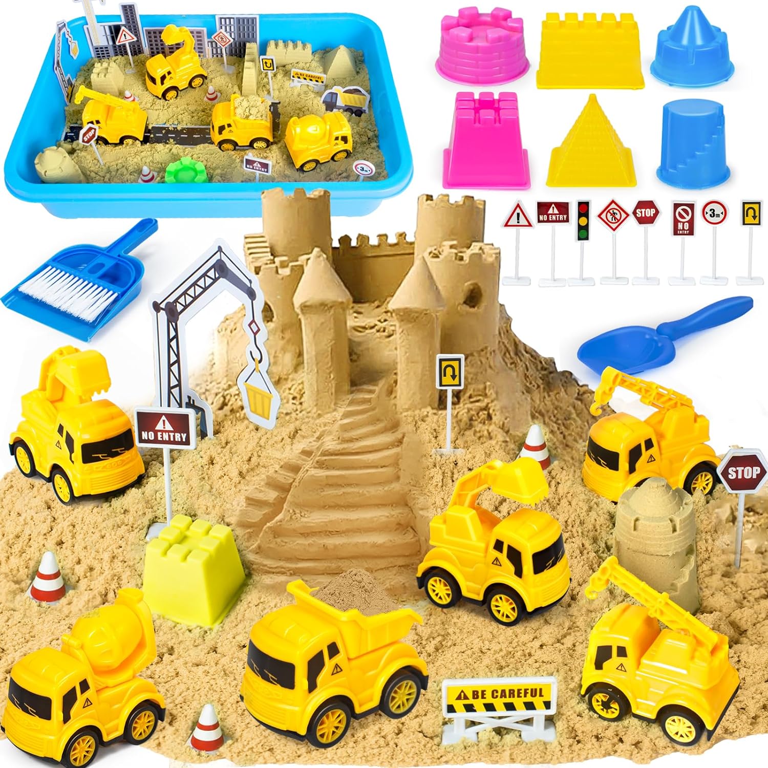 砂遊びおもちゃ 砂場セット 室内砂場セット 子供砂遊びおもちゃ 砂粘土 収納ボックス付き 室内 誕生日プレゼント 屋外兼用 男の子 女の子 プレゼント