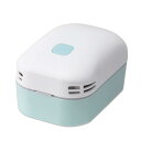 プラス コンパクト 卓上クリーナー エアイン スイット ブルー 電池式 VC-001AI 36325