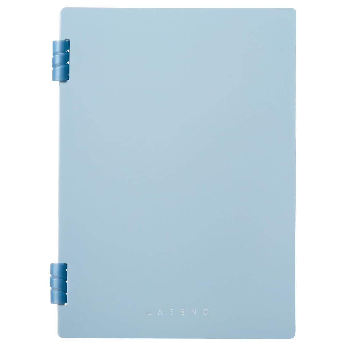 キングジム リングノート ラセーノ A5 やわらか らせんリング 青 9064-B