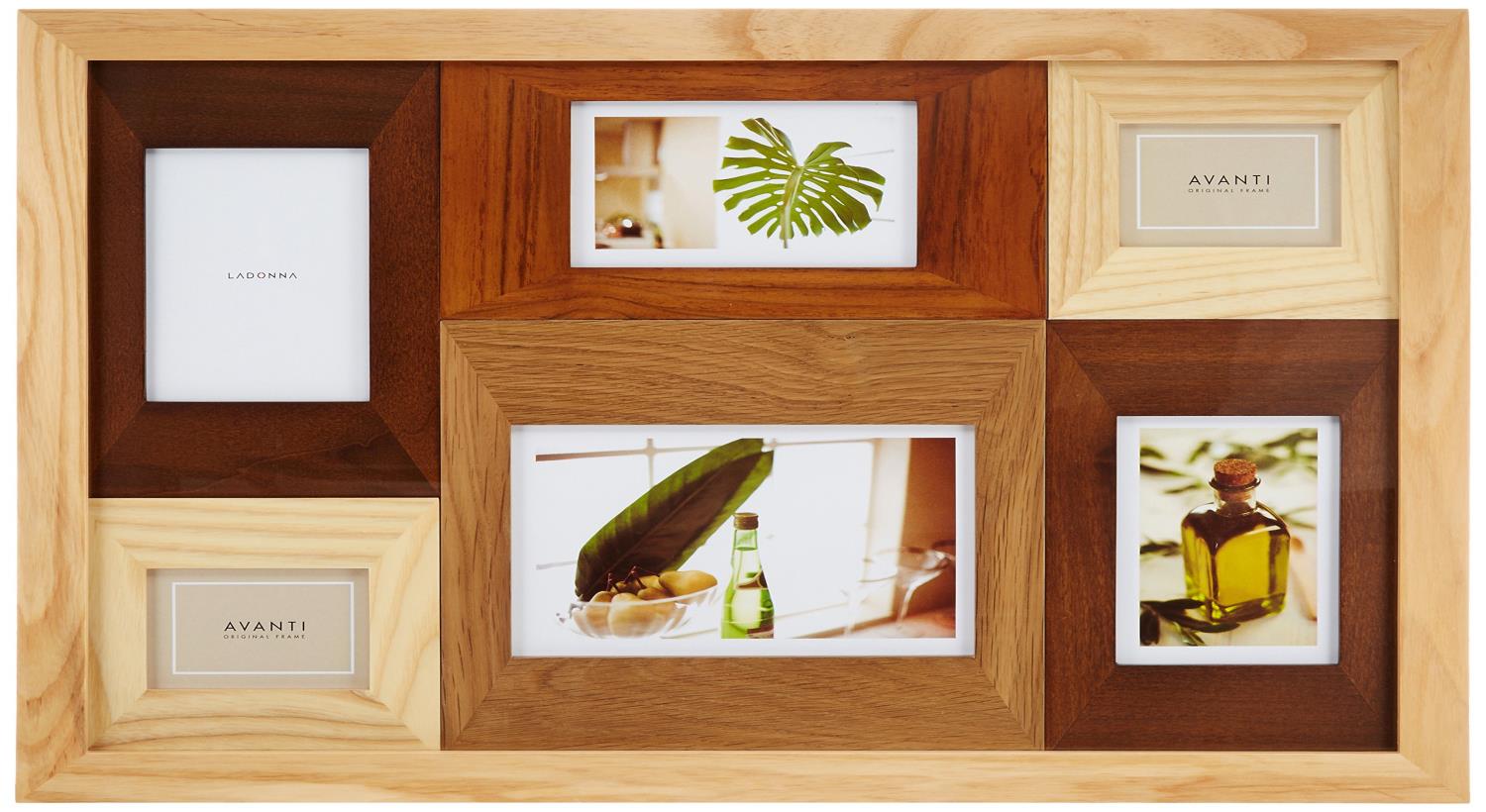LADONNA AVANTI ウッド/フォトフレーム 多面 ナチュラル CW30-60-NT