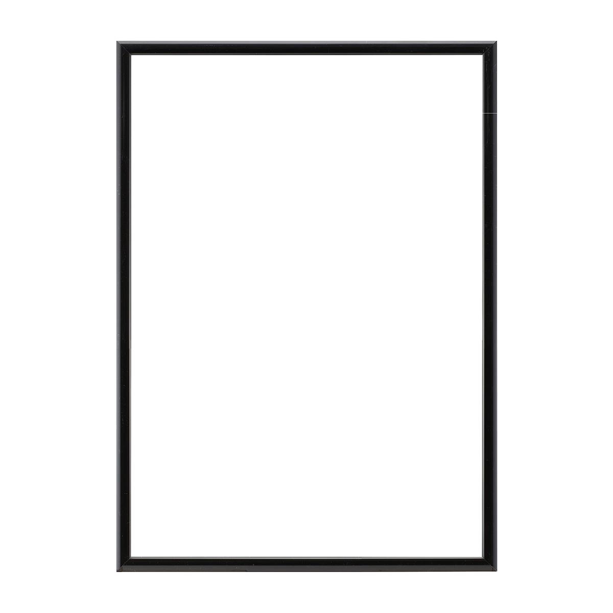 大額 アルミパネル ポスター額 5016 A4 ブラック