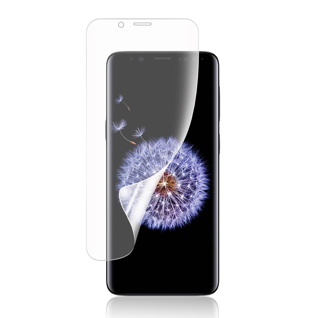 【アンチグレア1枚入り】Galaxy S9 Plus フィルム SC-03K SCV39 専用 アンチグレア フィルム 非ガラス TPU素材 指紋認証が可能 反射防止 浮き防止 気泡レス キズ修復 3D保護 液晶保護フィルム