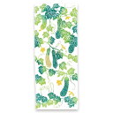 ミヤモトタオル 宮本 てぬぐい kenema 注染手ぬぐい 葉陰で休息 日本製 グリーン 約35×90cm 50252