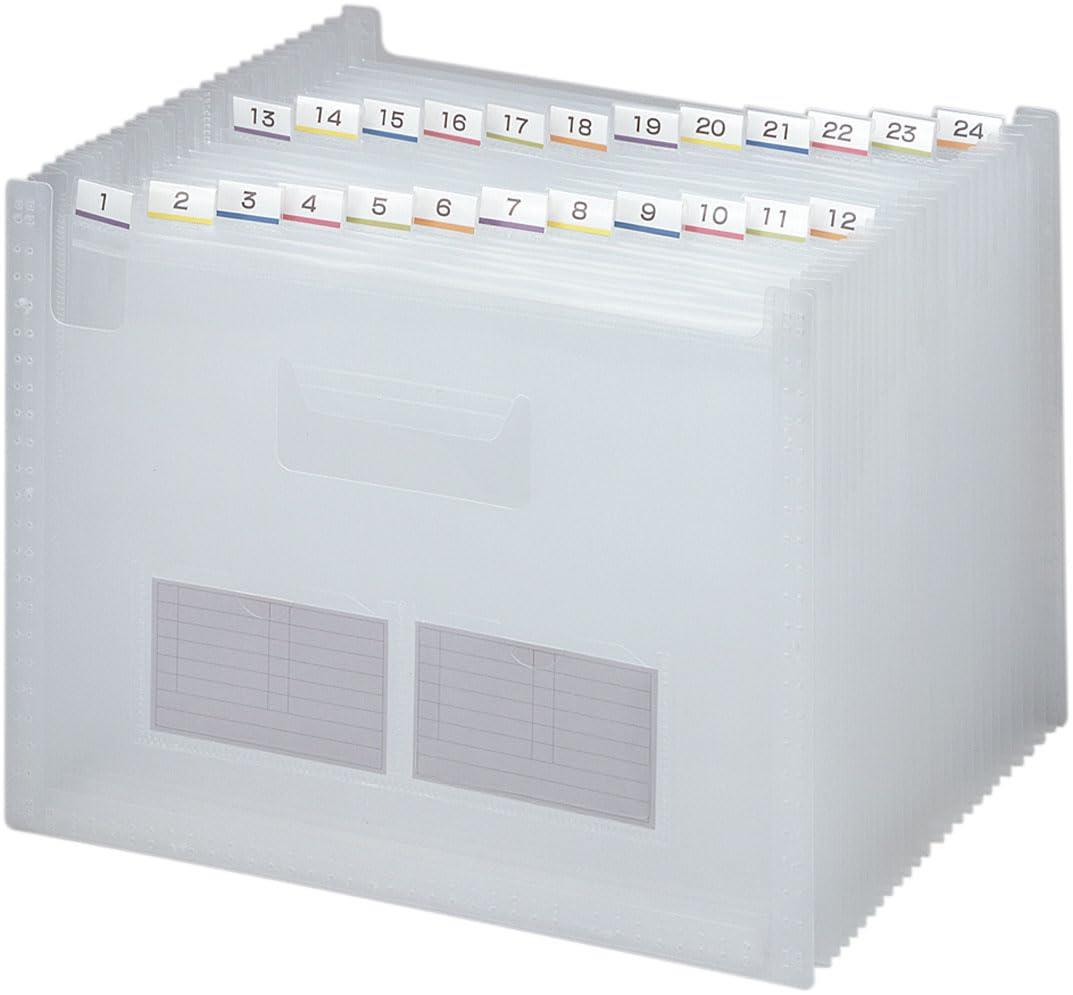 テージー ドキュメントファイル のび~る2 A4 25P クリア FD-247