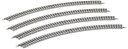 トミーテック(TOMYTEC) TOMIX Nゲージ カーブレール C280-45 F 4本セット 1851 鉄道模型用品