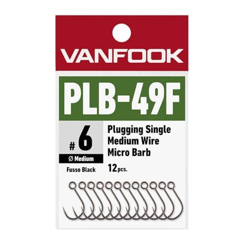 VANFOOK(ヴァンフック) PLB-49F プラッギングシングル ミディアムワイヤー フッ素ブラ