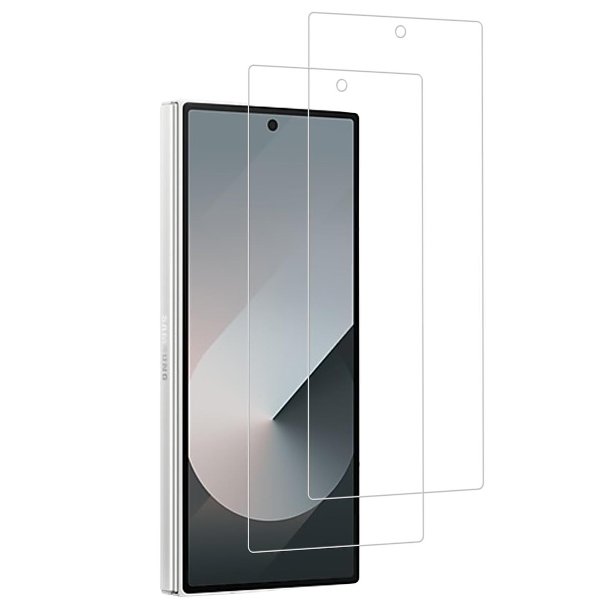 HKKAIS galaxy z fold6 フィルム【2枚セット】日本製硝子採用Galaxy Z Fold6 SC-55E インチ 用 ガラスフィルム 液晶 保護 フイルム 強化 ガラス