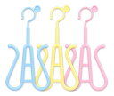 ダイヤ (daiya) 洗濯 物干し ハンガー 靴 ベビー キッズ 3個セット 対応サイズ 11cm〜26cm 横ズレ 防止 連結 省スペース シューズハンガー...