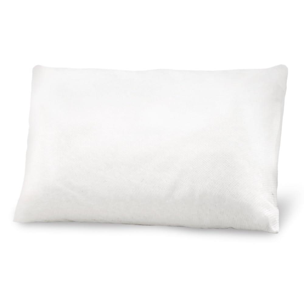 アイリスプラザ 枕 日本製 高さ調節可 通気性 ソフトパイプ ほこりが出にくい 頭・首にやさしくフィット 丸洗い可 ムレにくい メッシュ Mサイズ ホワイト