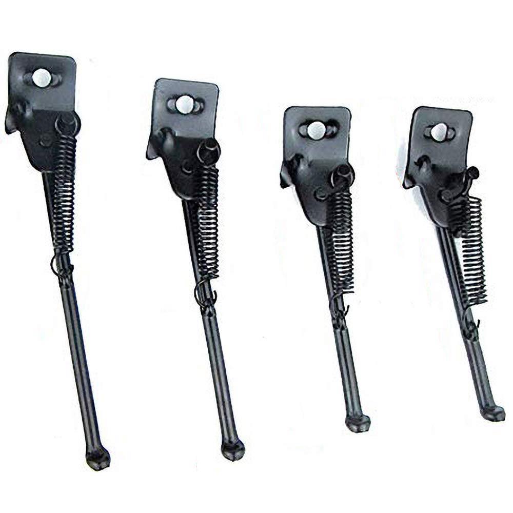 Takelablaze 子供用自転車 サイドスタンド 自転車スタンド 折りたたみ自転車 スタンド 軽量 汎用 片足 12～18インチ車輪対応 ブラック (14インチ)