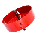 TIDEWAY-JP ホールソー バイメタル 穴あけ ドリルビット 切削工具 鉄 アルミ 石膏ボード プラスチック 木材などに 切削直径125mm