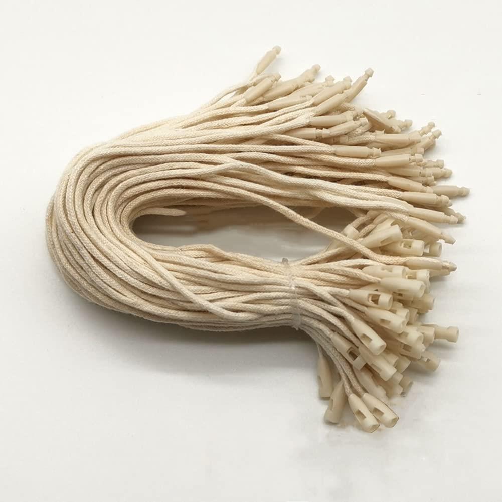 タグ紐 棉 糸ロックス タグ付け用ループ タグファスナー 値札 ブランドタグ つづりひも タグ糸 糸ルー..