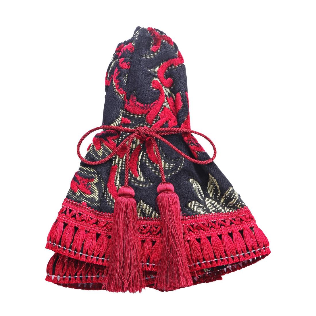 雅 シフトブーツカバー 金華山”華恋(かれん)” レッド フレンジ:レッド MBC-KA-RE(2)