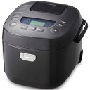 アイリスオーヤマ 炊飯器 5.5合 マイコン式 50銘柄炊き分け機能 極厚火釜 玄米 2022年モデル RC-MEA50-B ブラック