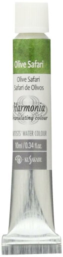クサカベ(KUSAKABE) 透明水彩絵具 ハルモニア オリーブサファリ 10ml(4号) クサカベ(KUSAKABE) 透明水彩絵具 ハルモニア オリーブサファリ 10ml(4号)
