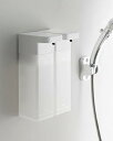 Umimile ソープディスペンサー 自動 シャンプーディスペンサー マグネット 液体 食器用洗剤 壁掛け 充電式 400ml大容量 IPX6防水 透明 2セット