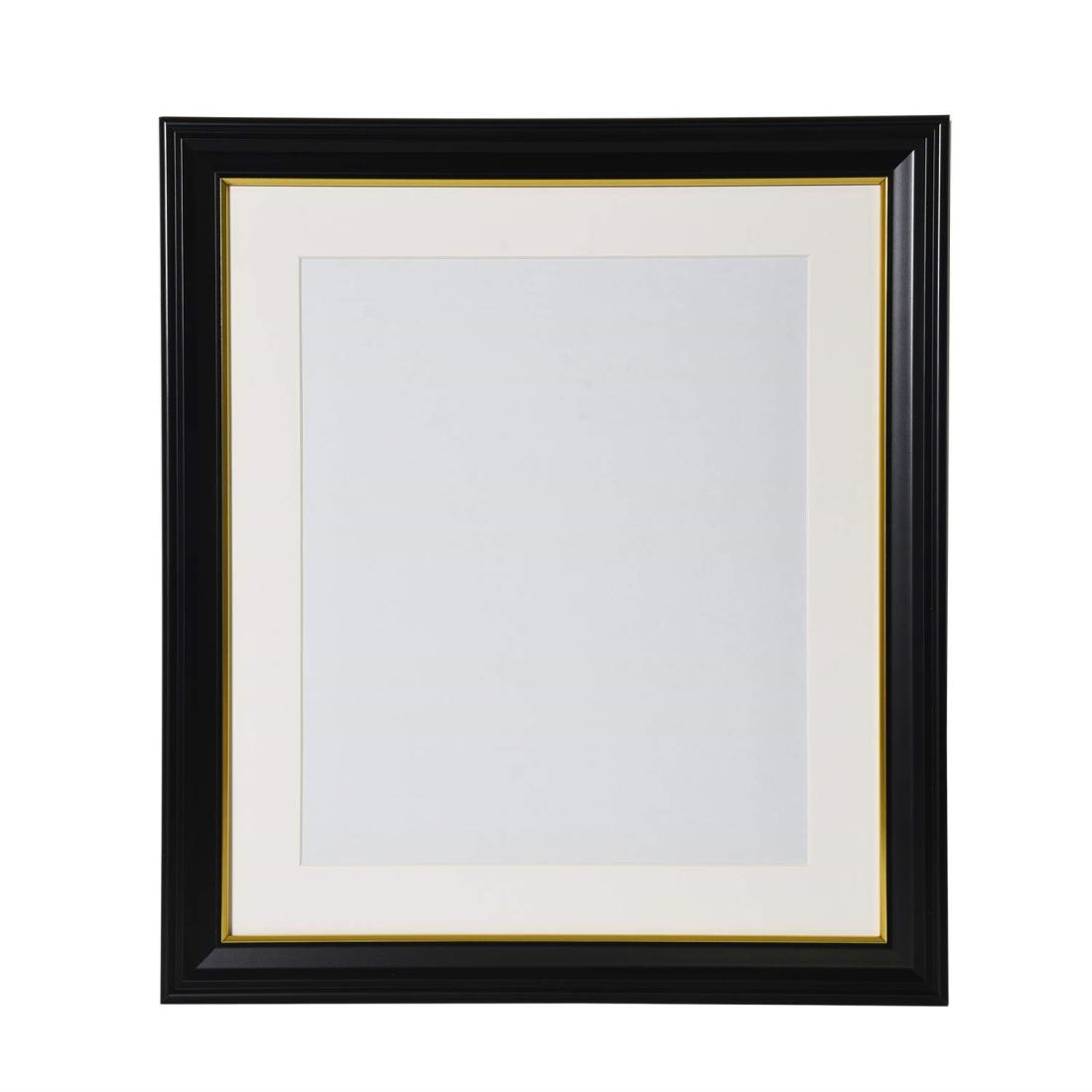 FUJICOLOR 額縁 肖像額 写真四切 4切 木製 ブラック 405006 59558