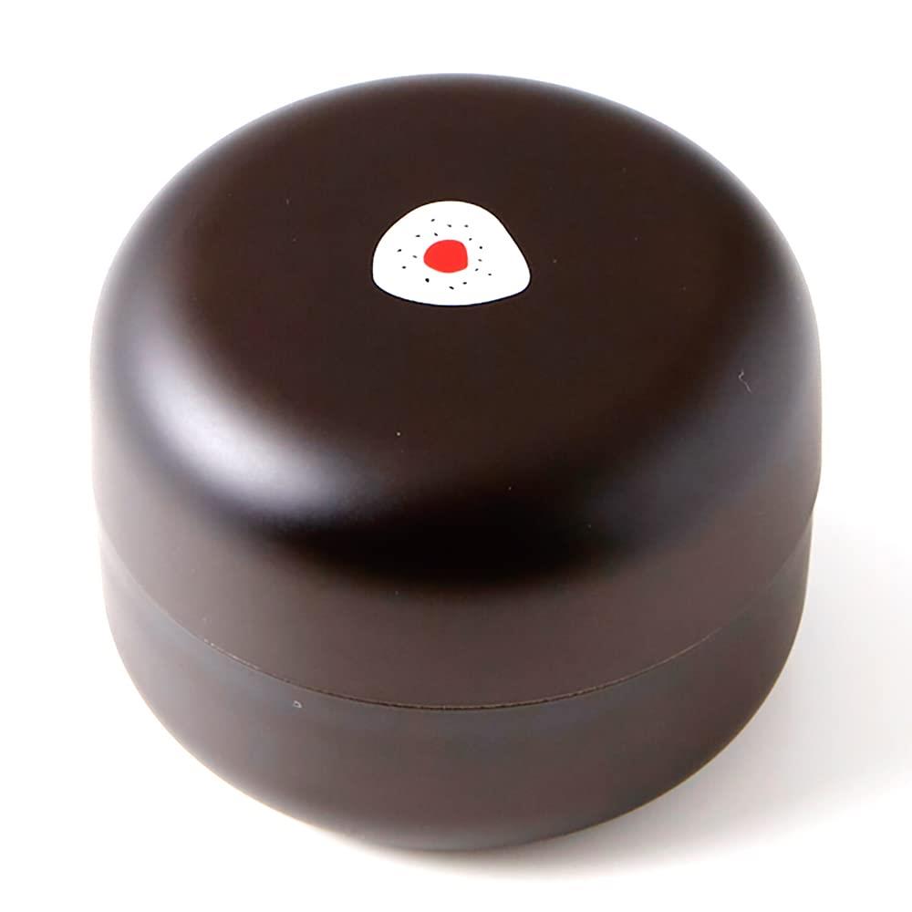 竹中 弁当箱 ONIGIRI おにぎりケース うめ 260ml ブラック