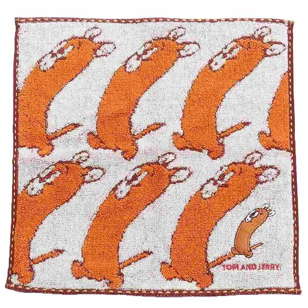 丸眞 ミニタオル トムとジェリー ジェリーエスケープパターン トムジェリ かわいい グッズ 4105011200